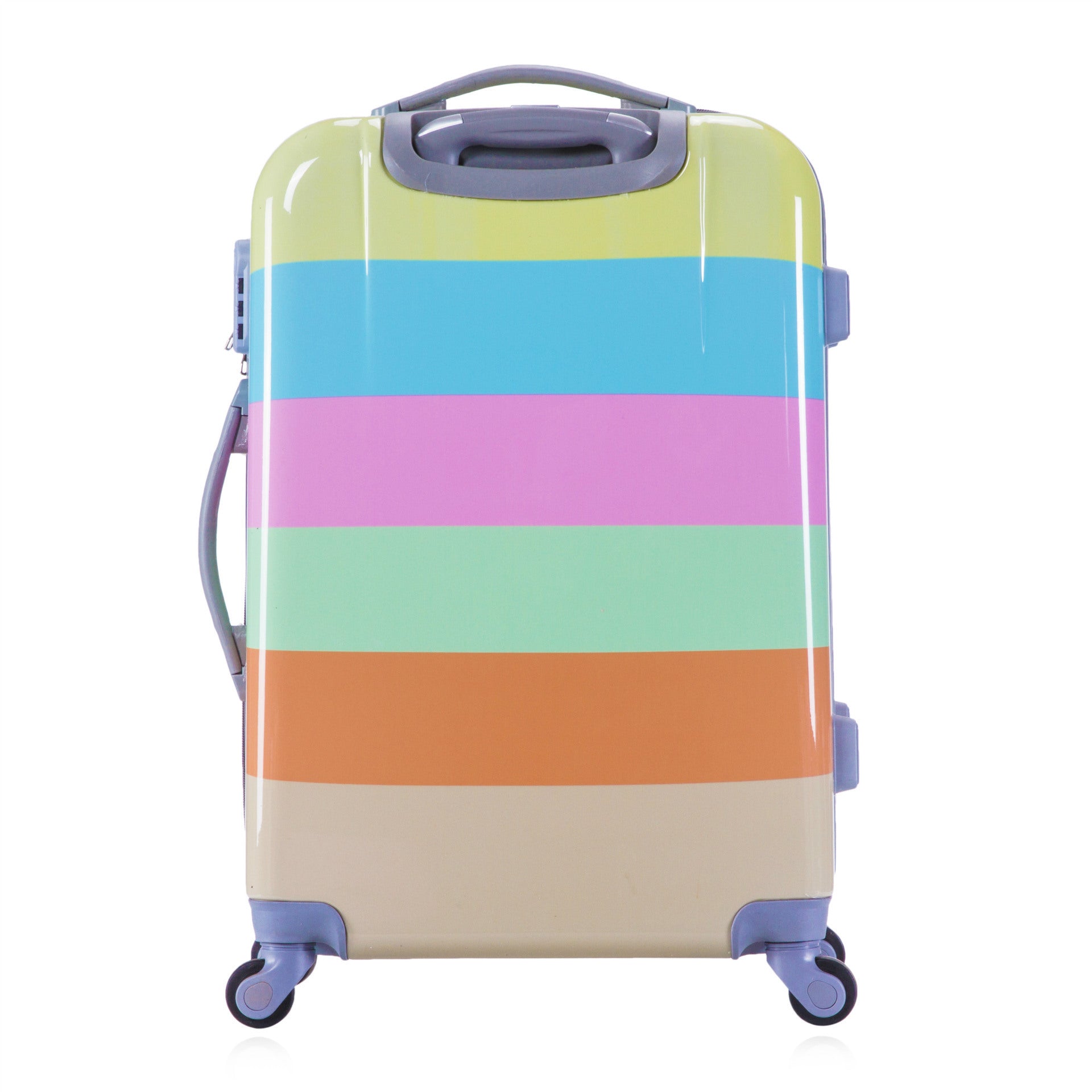 Manufacturer distributes universal wheel 20 inch 24 inch 28 inch checked boarding case pc pattern luggage travel trolley case wholesale