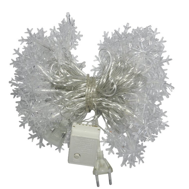Directly from the manufacturer led snowflake light string romantic battery box courtyard arrangement flash light string christmas ins decorative lights