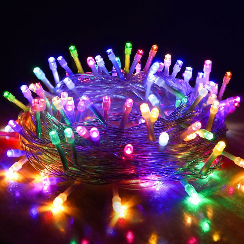 Creative Gypsy LED light string battery box colorful string lights wedding Christmas day outdoor LED decorative light string