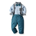 Exportautum new children's clothing kids shirtoutwear dark pants suitin stock