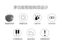 Led display full body washable reciprocating electric shaver usb quick charge original floating head razor wholesale
