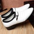 Winter new arrivals: men's slip-on casual shoes, business formal leather shoes, plus size trendy men's footwear - dropshipping available