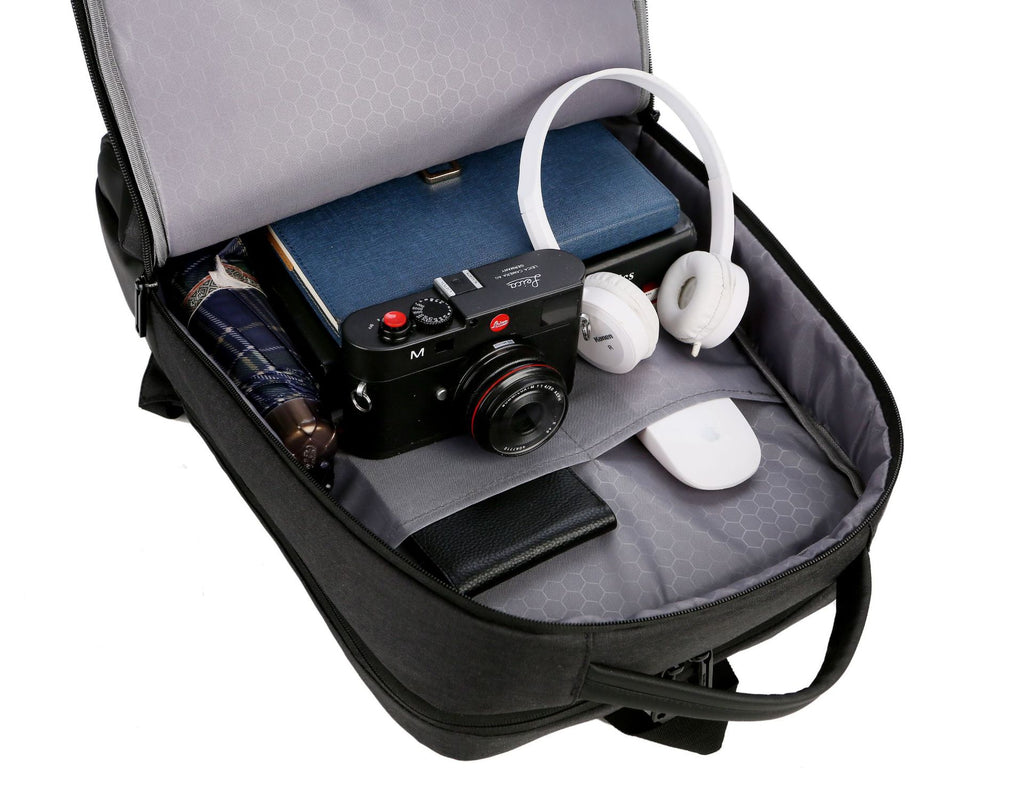 Cross-border computer backpack men's schoolbag fashion trend youth simple travel multi-functional charging college student backpack