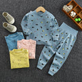 Spring & fall children's clothing kids high waist belly protection pants suit baby pure cottonintimates boys and girls autumn clothes and long trousers one piece dropshipping