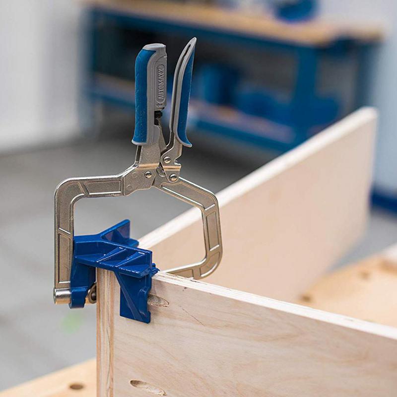 90 ° Right Angle Clip, Multifunctional Angle Fixing Punch, Woodworking Right Angle Fixing Tool, Woodworking Tool