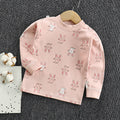 Dropshipping children's spring/autumn long-sleeve t-shirt, baby pure cotton undershirt, korean style infant top for boys and girls