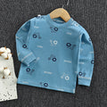 Dropshipping children's spring/autumn long-sleeve t-shirt, baby pure cotton undershirt, korean style infant top for boys and girls