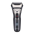 Reciprocating electric shaver for men, full body washable, three-blade pop-up hair trimmer, rechargeable razor wholesale