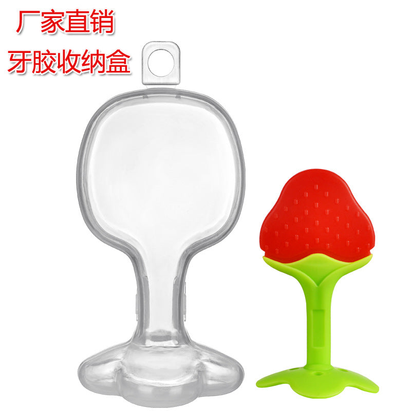 Baby three-dimensional toothpaste storage box, fruit toothpaste box pp dust box, plastic box wholesale