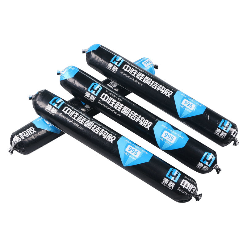 995 neutral silicone weathering structural glue, aluminum-plastic doors and windows stone interior decoration sealant spot wholesale