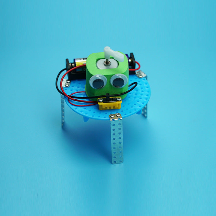 DIY graffiti robot science small hand work material package stem maker education children educational toys wholesale