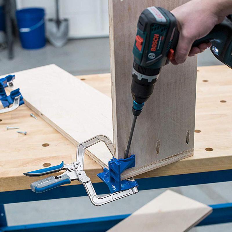 90 ° Right Angle Clip, Multifunctional Angle Fixing Punch, Woodworking Right Angle Fixing Tool, Woodworking Tool