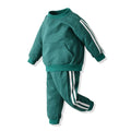 Wholesale autumn new arrivals: baby crewneck pullover sweatshirt multi-color activewear set - sportswear for export