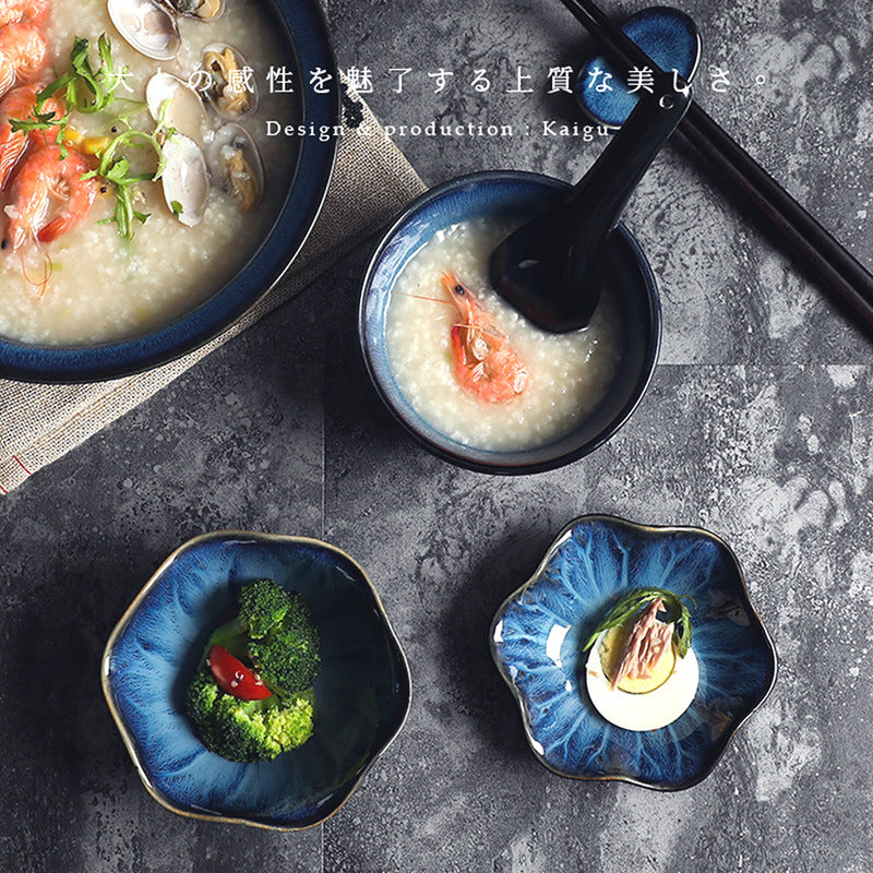 Japanese-style bowls, home-use small bowls, ceramic rice bowls, dipping dishes, dinner bowls, student-style bowls - wholesale from manufacturer