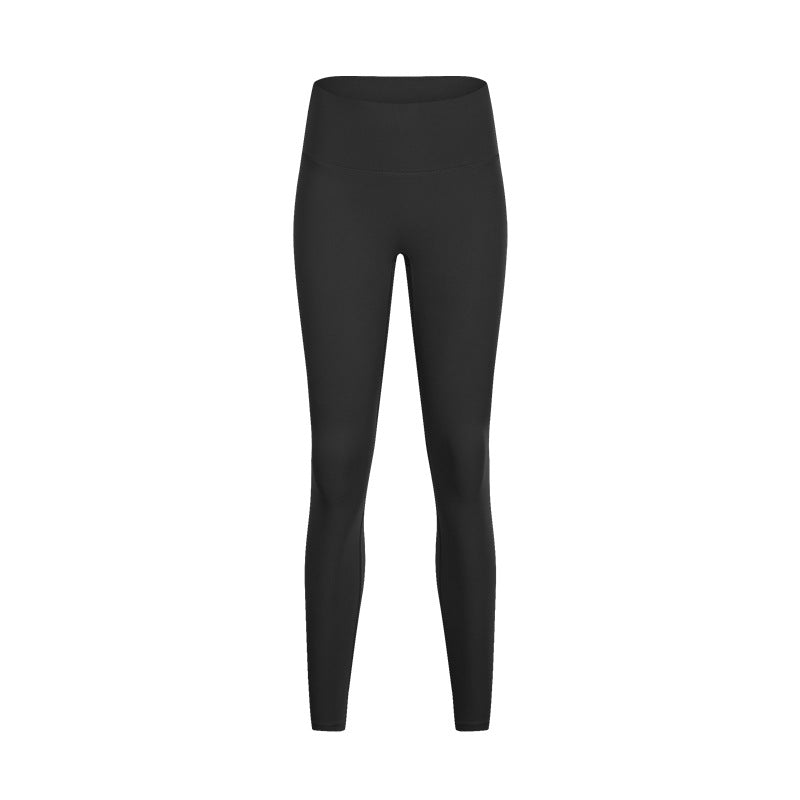 New high-waisted, seamless yoga leggings - barely-there feel, lifts your butt, no camel toe - perfect for running, fitness, and yoga (style 19108)