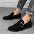 Springnew arrival leather shoesmencasual shoes frosted slip-on driving shoes plus size beanie shoes dropshipping