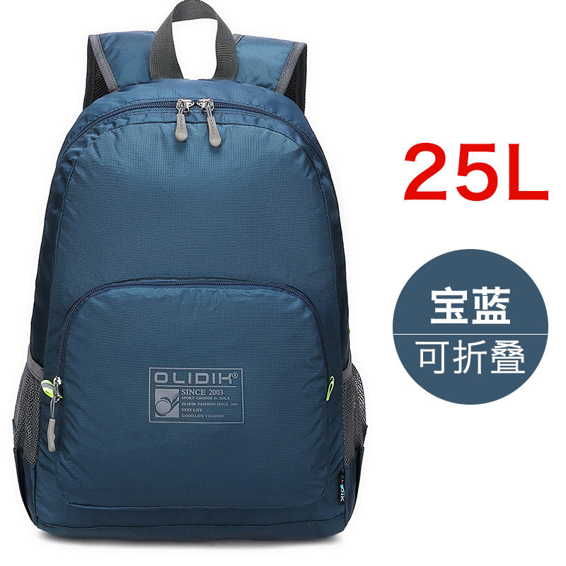 Outdoor Backpack Foldable Ultra Light Backpack Lightweight Large Capacity Lightweight Travel Leisure Hiking Hiking Bag Women