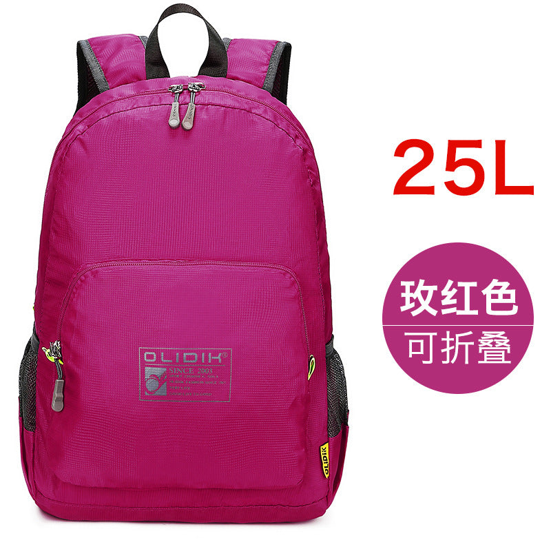 Outdoor Backpack Foldable Ultra Light Backpack Lightweight Large Capacity Lightweight Travel Leisure Hiking Hiking Bag Women