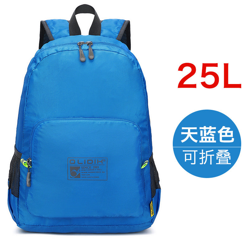 Outdoor Backpack Foldable Ultra Light Backpack Lightweight Large Capacity Lightweight Travel Leisure Hiking Hiking Bag Women