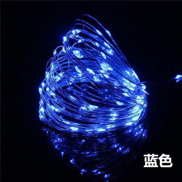 LED copper wire light battery box light string luminous light strip Bobo ball string light handicraft winding copper wire lights wholesale