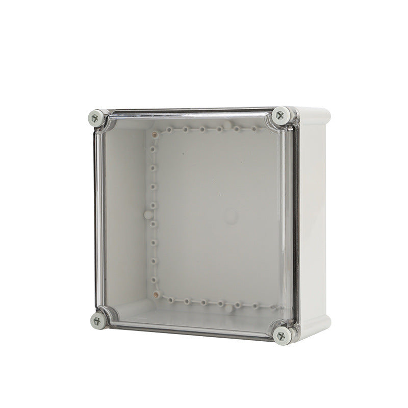 Outdoor waterproof junction box Transparent plastic IP67 cable Power box Instrument cable box Customized opening