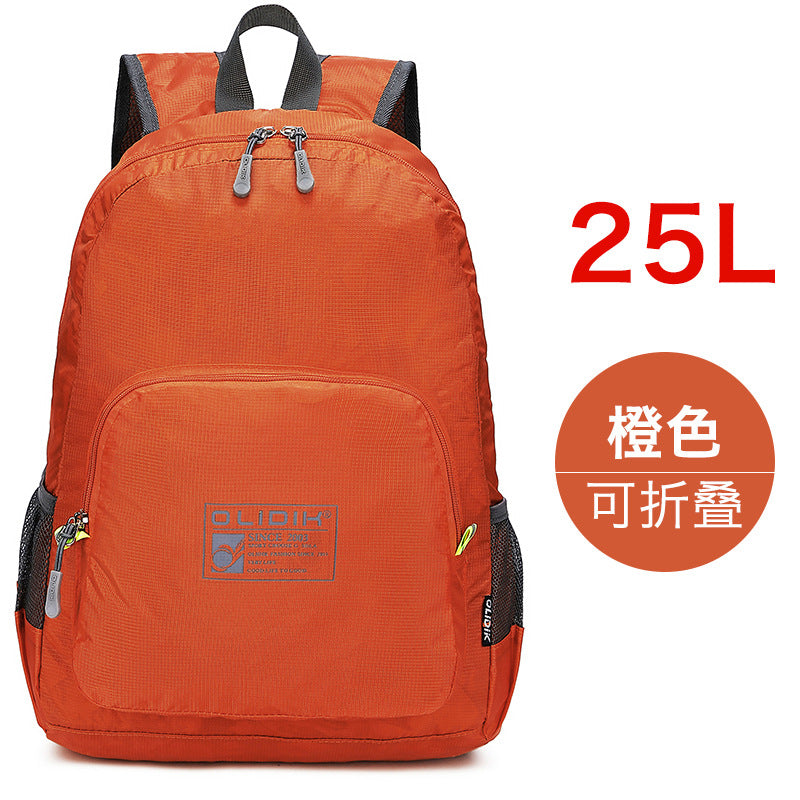 Outdoor Backpack Foldable Ultra Light Backpack Lightweight Large Capacity Lightweight Travel Leisure Hiking Hiking Bag Women