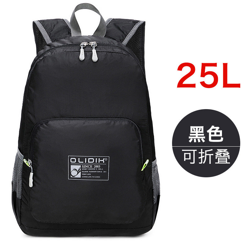 Outdoor Backpack Foldable Ultra Light Backpack Lightweight Large Capacity Lightweight Travel Leisure Hiking Hiking Bag Women