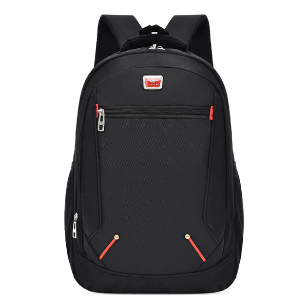 Cross-border backpacks, gifts, printed logo, middle school student schoolbag, male Oxford cloth sports bag, business travel