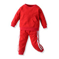 Wholesale spring new arrival boys' crewneck sweatshirt casual outfit big pocket sports two-piece set - sportswear