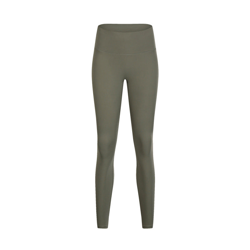 New high-waisted, seamless yoga leggings - barely-there feel, lifts your butt, no camel toe - perfect for running, fitness, and yoga (style 19108)