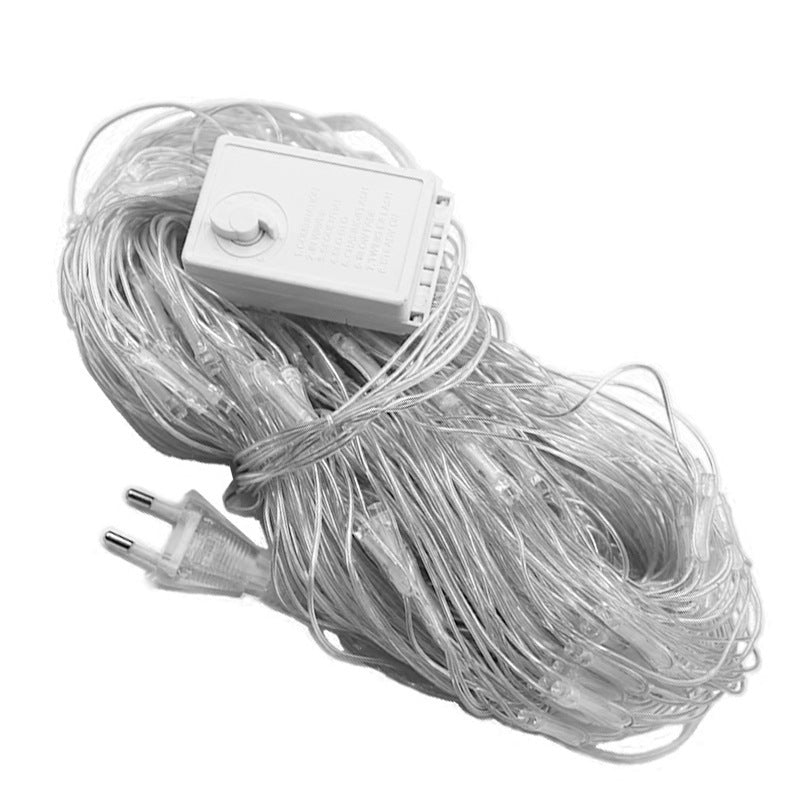 Lighting Indoor net LED fishing net light Outdoor courtyard lawn grid decorative light Gypsy lights string