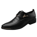 Spring new arrival: plus-size men's leather dress shoes - business formal, lace-up casual shoes - dropshipping available