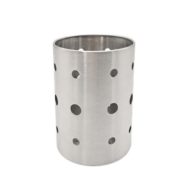 304 thickened storage tube stainless steel chopstick tube kitchen multifunctional chopstick cage for home drain chopstick bucket suit