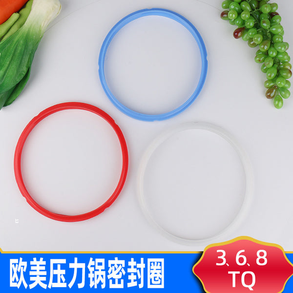 O-ring, silicone pressure cooker sealing ring, explosion-proof ring, pressure cooker 6QT European and American electric pressure cooker 8 quarts, accessories