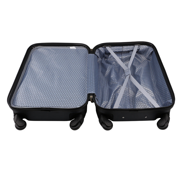 Cross-border special ABS material boarding case, gift travel password box, strong waterproof universal wheel trolley case, spot
