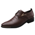 Spring new arrival: plus-size men's leather dress shoes - business formal, lace-up casual shoes - dropshipping available