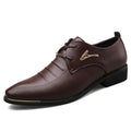 Spring new arrival: plus-size men's leather dress shoes - business formal, lace-up casual shoes - dropshipping available