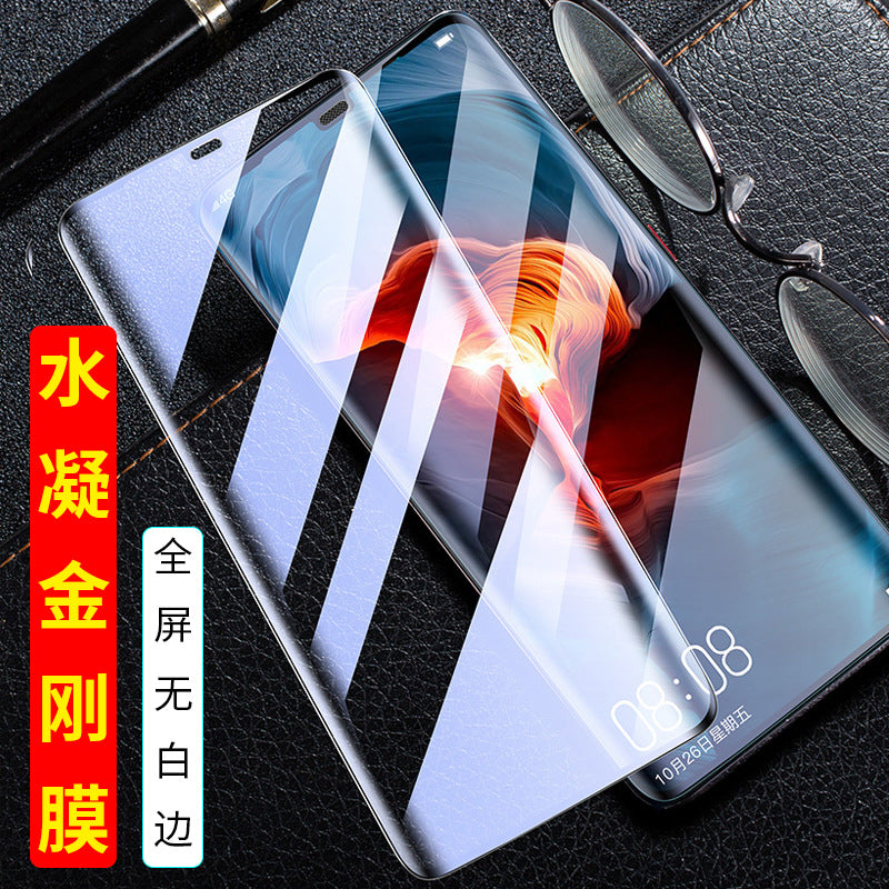 Suitable for huawei honor x60 soft film s20 hydrogel diamond mobile phone honor 30pro/xiaomi 11 film explosion-proof film