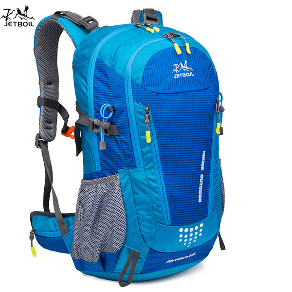 Jetbo manufacturers wholesale  outdoor shoulder sports bag waterproof Oxford cloth mountaineering bag travel backpack
