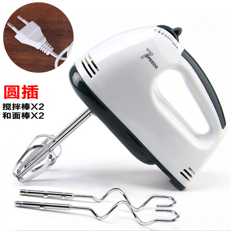 Egg whisk - fully automatic electric, home use, mini manual, baking, small whipping cream egg beater - cross-border