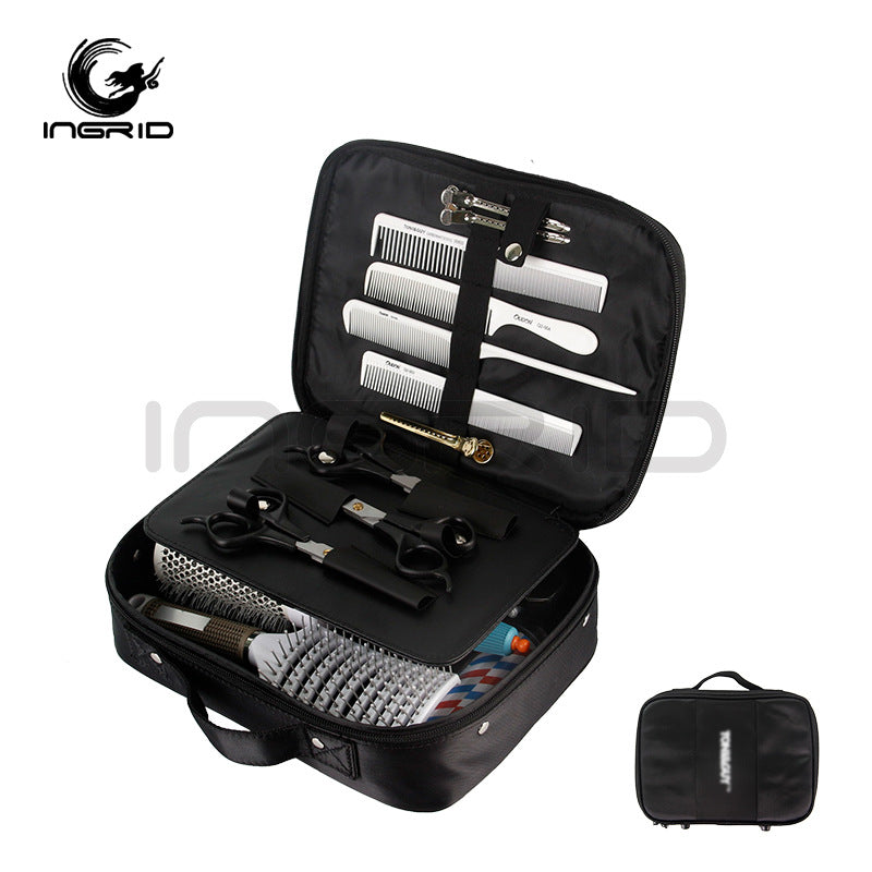 Special storage bag for hairdressers, finishing box, hair salon, scissors, combs, positioning clips, hairdressing tools, multi-functional storage bag.