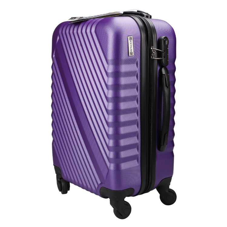 ABS trolley case 20-inch suitcase universal wheel 24-inch suitcase password box boarding case manufacturer  wholesale