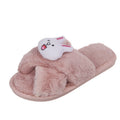 2024 fall/winter new cartoon plush slippers - indoor/outdoor wearable slides - wholesale direct from manufacturer