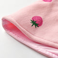 Children's outwearfall and winter baby cloak baby outing quilt girl shawl kids bath towel cloak flower printing