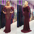 supply of women's clothing, african clothing, plus size clothing,  puff sleeves, hot diamond beads, one-line collar silmdress