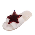 2024 faux rabbit fur slippers - winter cotton slippers, indoor warm fuzzy slippers, floor slides, women's in-stock