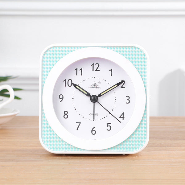 [Voice control] Alarm clock, voice-activated induction night light, children's clock, bedside clock, simple and fashionable INS style clock 8890