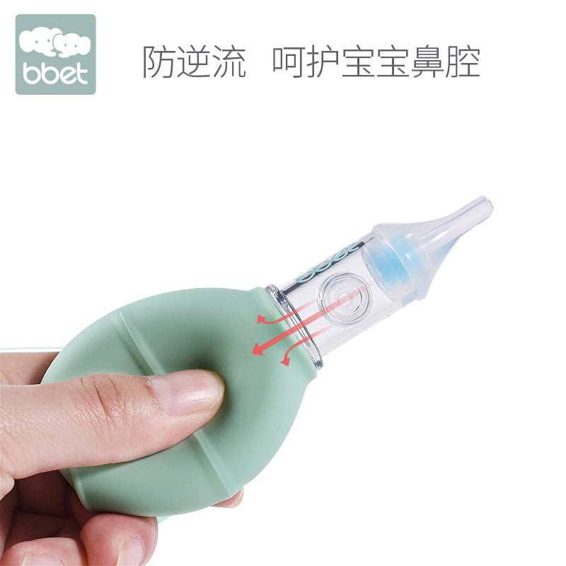 Baby nasal aspirator, baby booger cleaner, newborn nasal congestion relief, infant nasal suction device - customizable