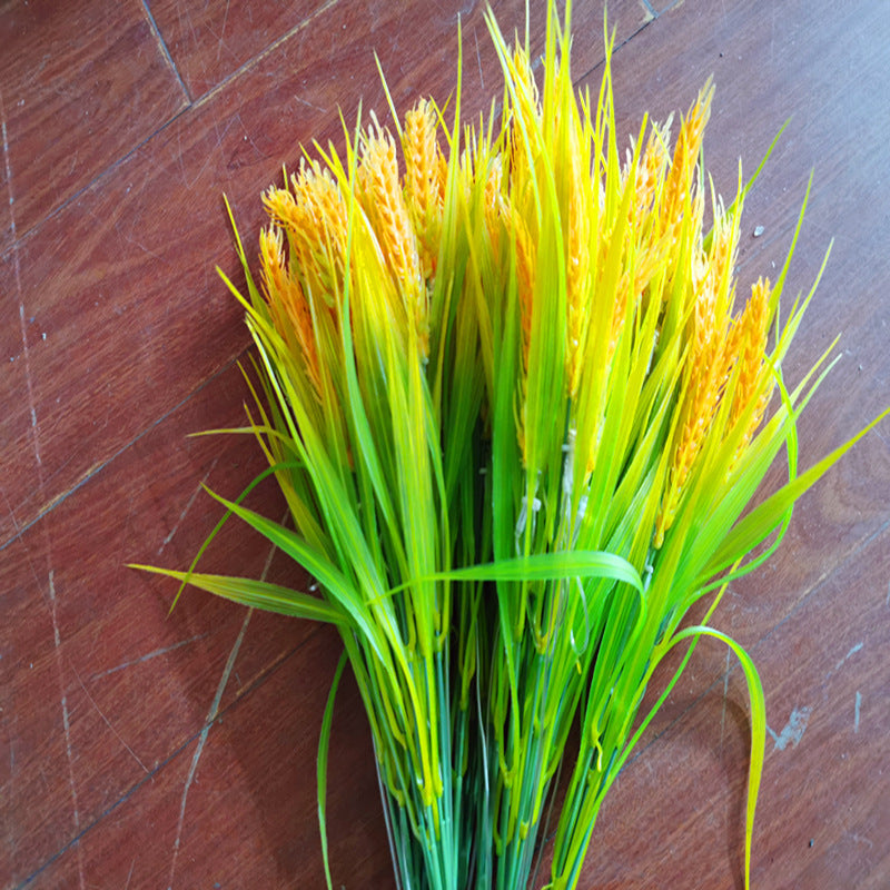 Wheat ear ground plug lamp led outdoor waterproof reed lamp garden garden decoration small lantern park landscape lawn lamp