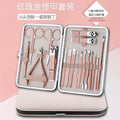 Manufacturer's 18-piece manicure and manicure tool set, nail clippers, 18-piece nail clipper set, new arrivalin stock